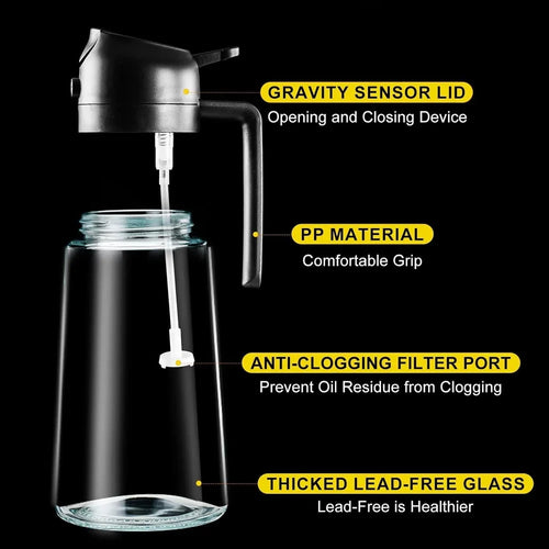 500ml Portable Sprayer Oil Dispenser      (BUY 2 GET FLAT 10% OFF AT CHECKOUT)