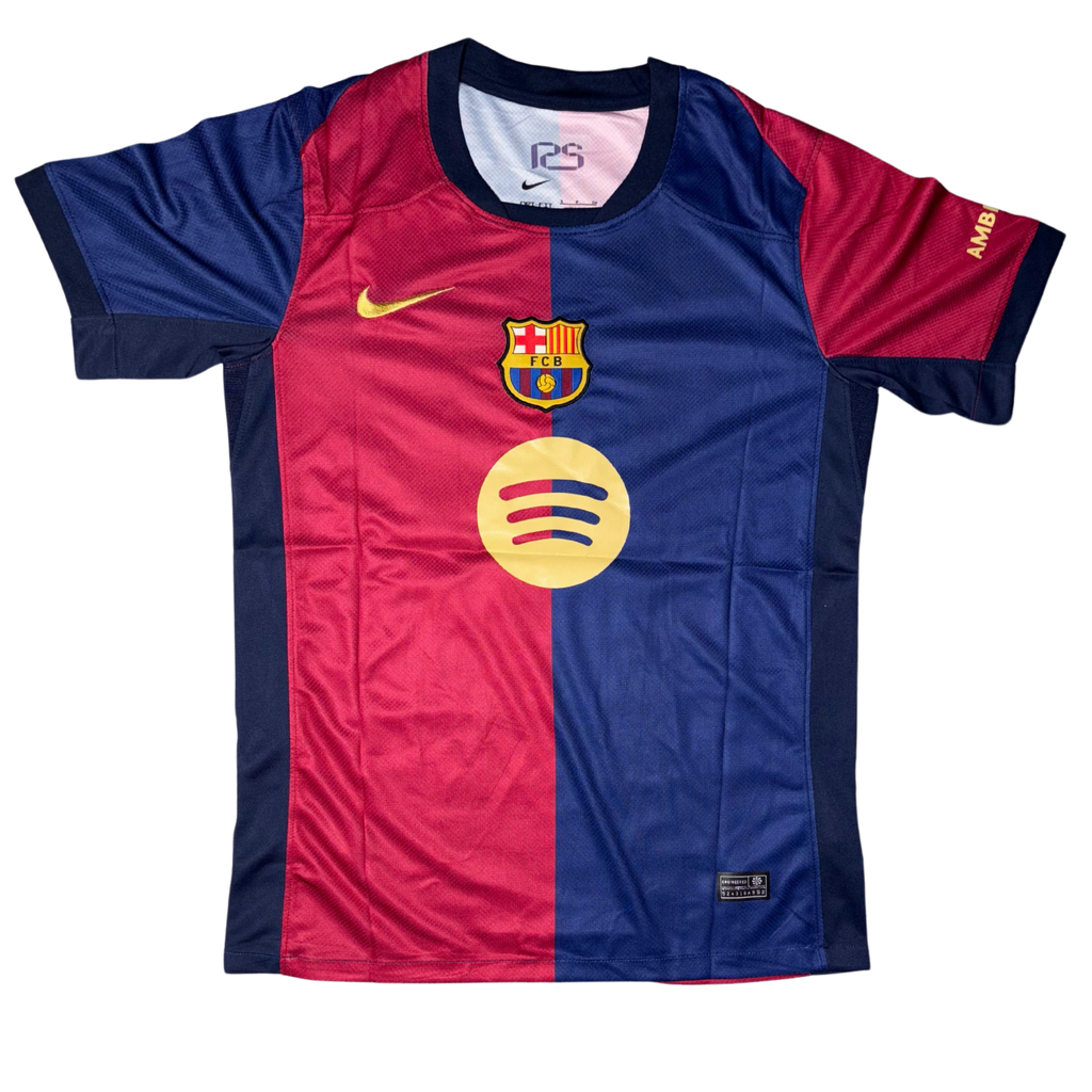 Barcelona Stadium Edition 24/25 Home Jersey – Lamine Yamal Printed (Premium Quality)