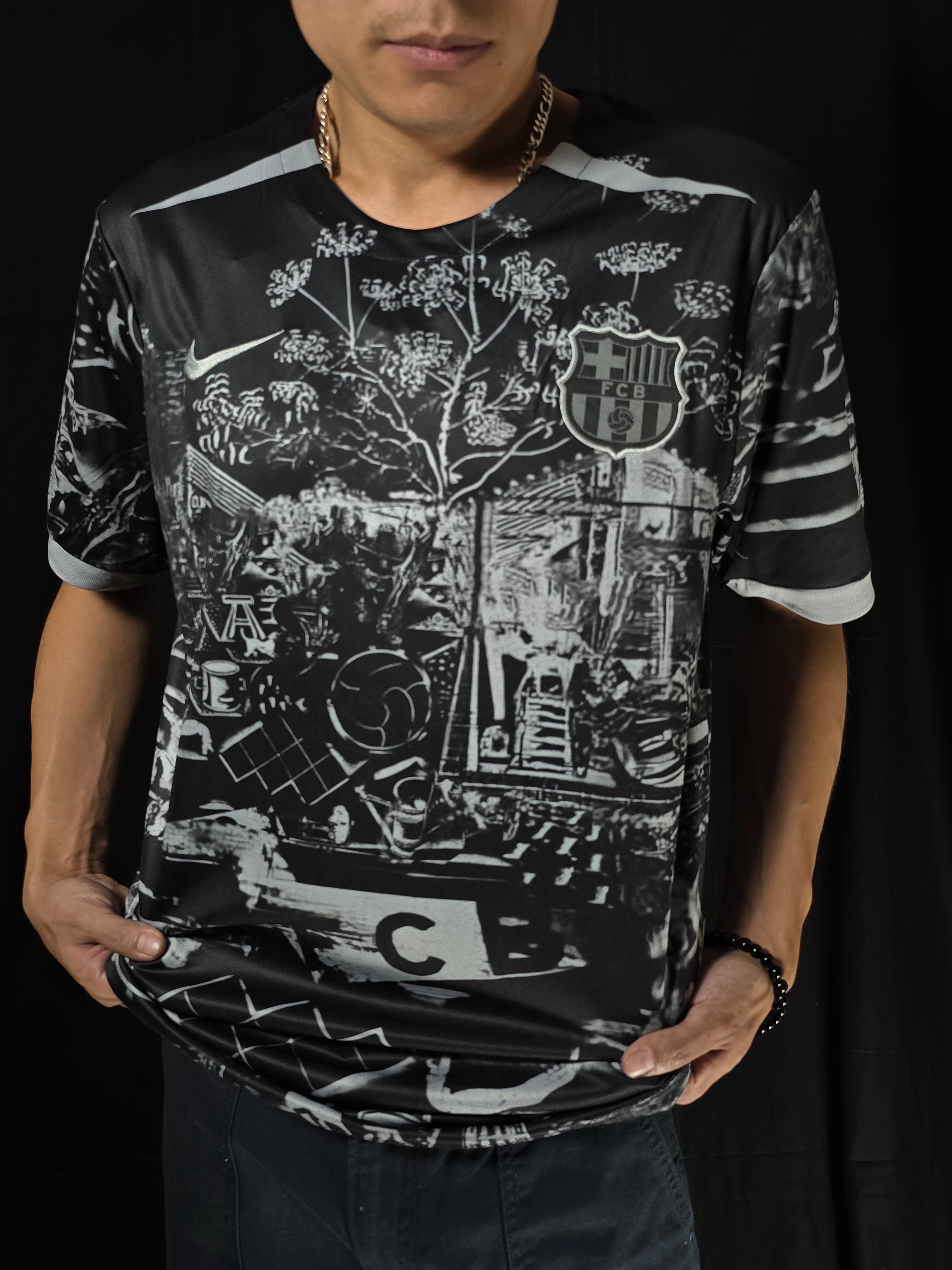 F.C. Barcelona 24/25 Special Black Edition Kit (With Shorts)