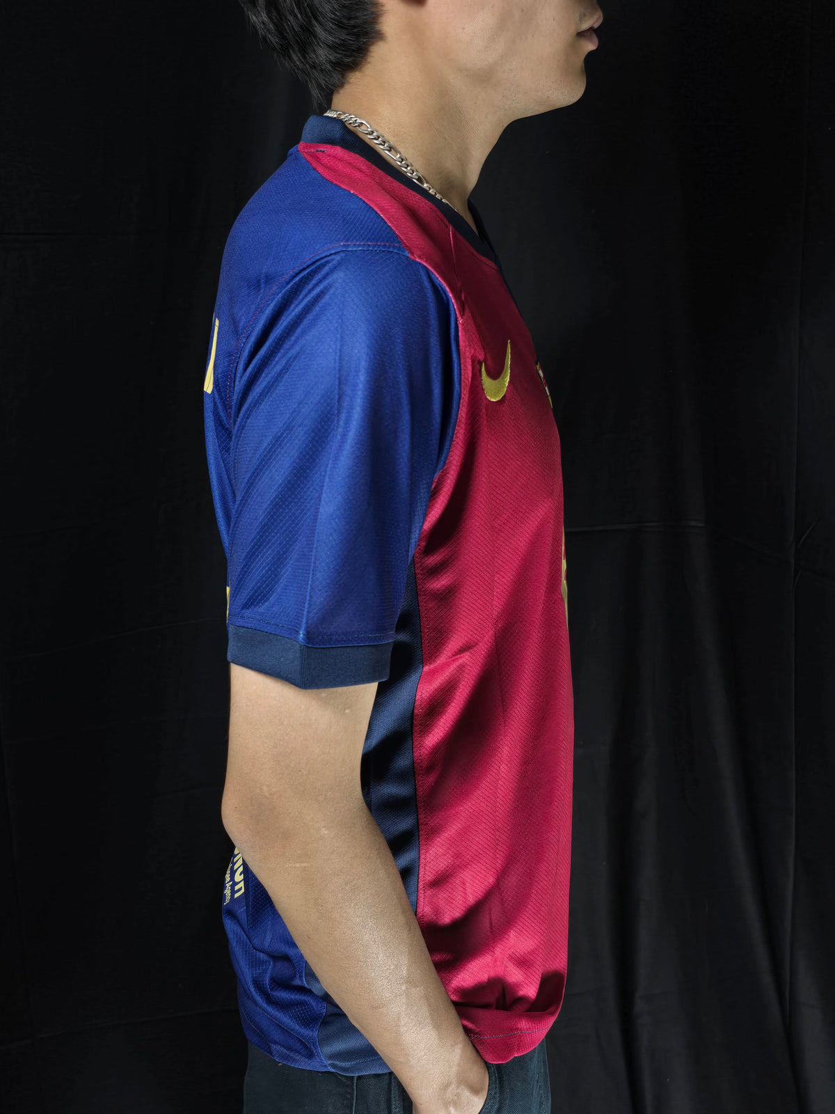 Barcelona Stadium Edition 24/25 Home Jersey – Lamine Yamal Printed (Premium Quality)