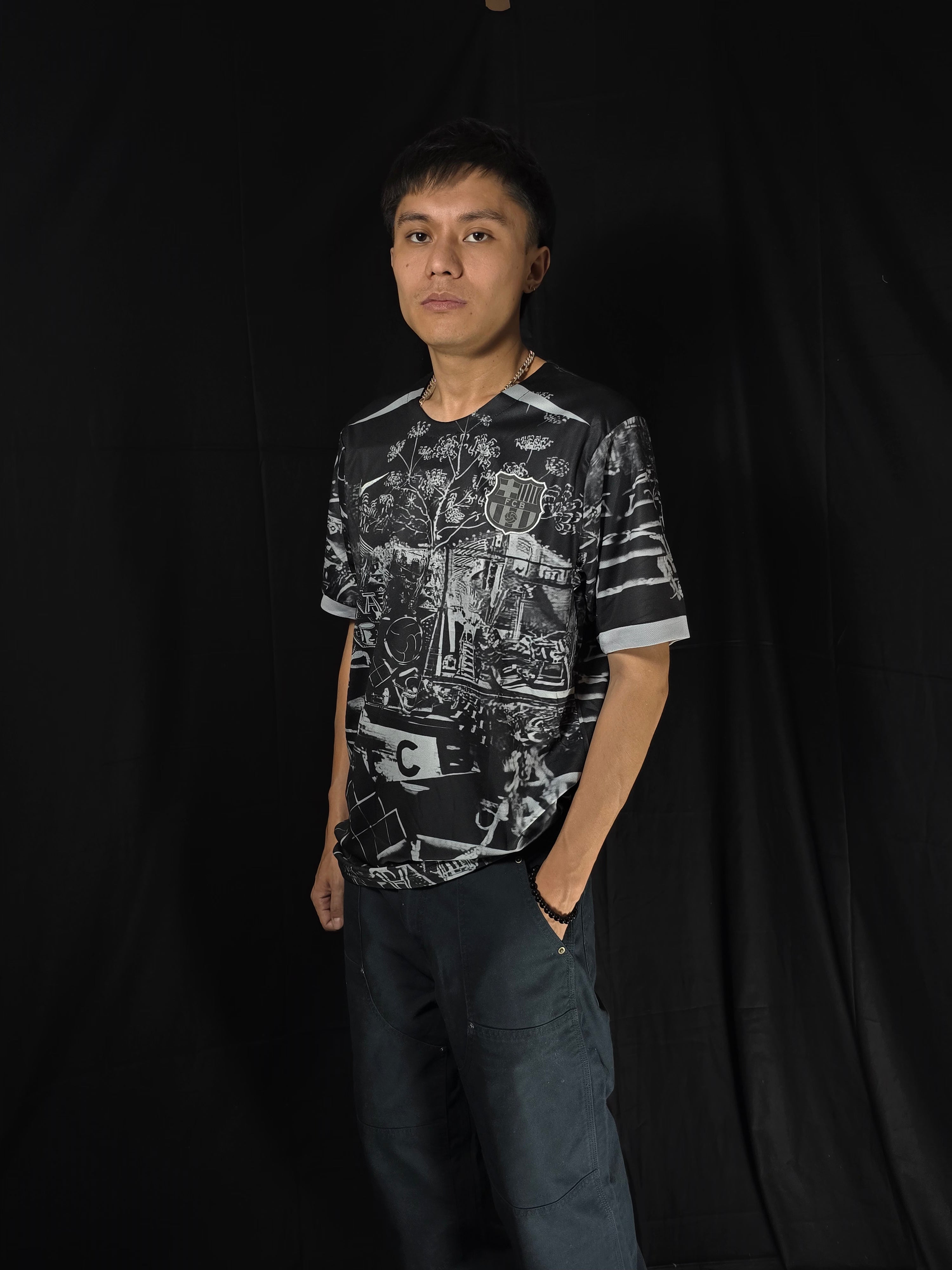 F.C. Barcelona 24/25 Special Black Edition Kit (With Shorts)