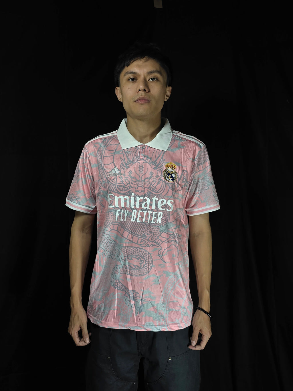 Real Madrid  Pink Dragon (Special Edition) With Shorts