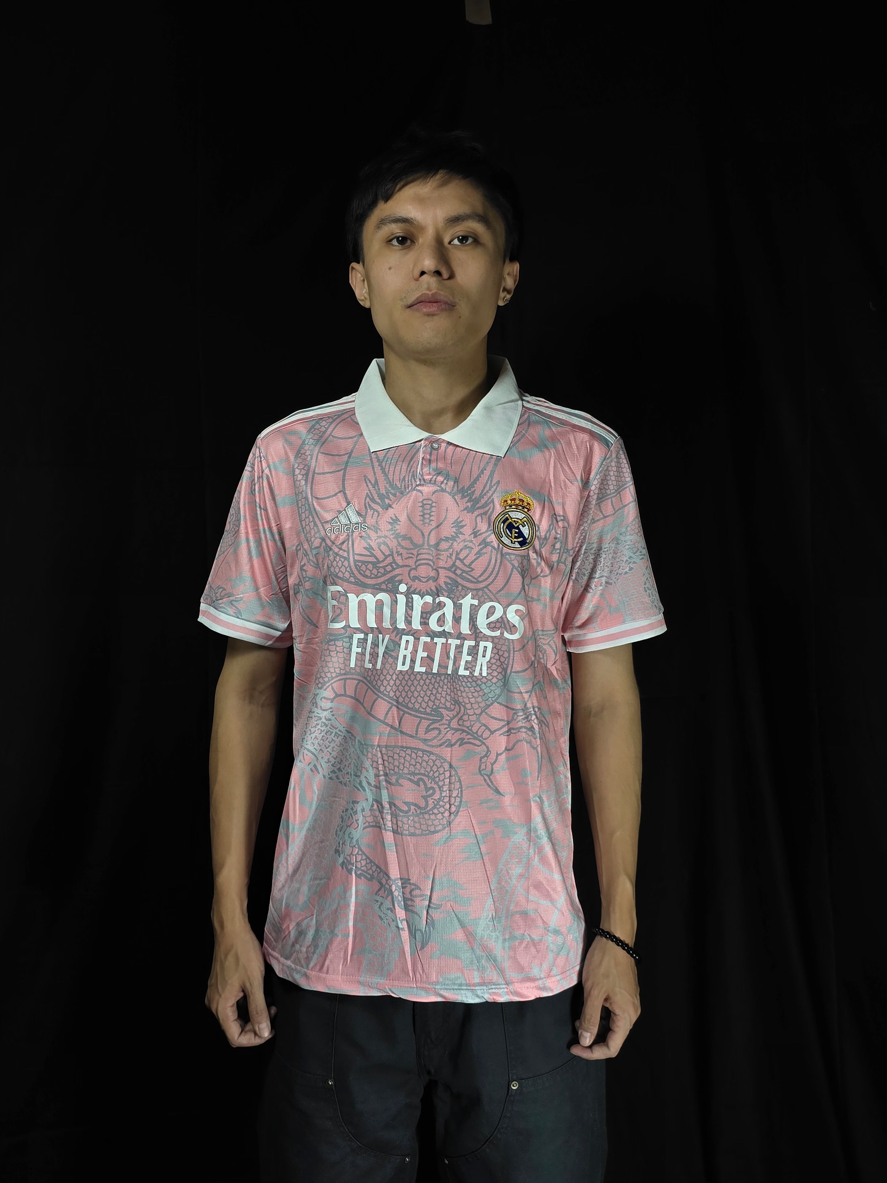 Real Madrid  Pink Dragon (Special Edition) With Shorts